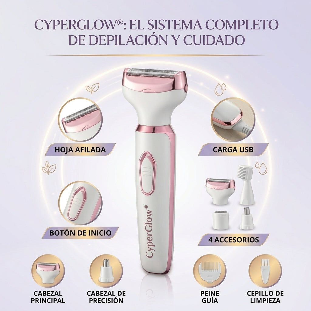 Depiladora CyperGlow®